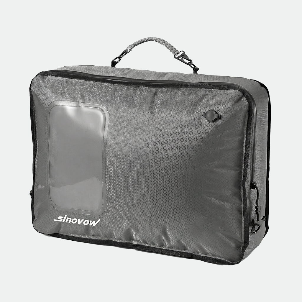 Vakuum-Kompressions-Packwürfel, robuste, wasserdichte Reise-Trockenorganisatortasche