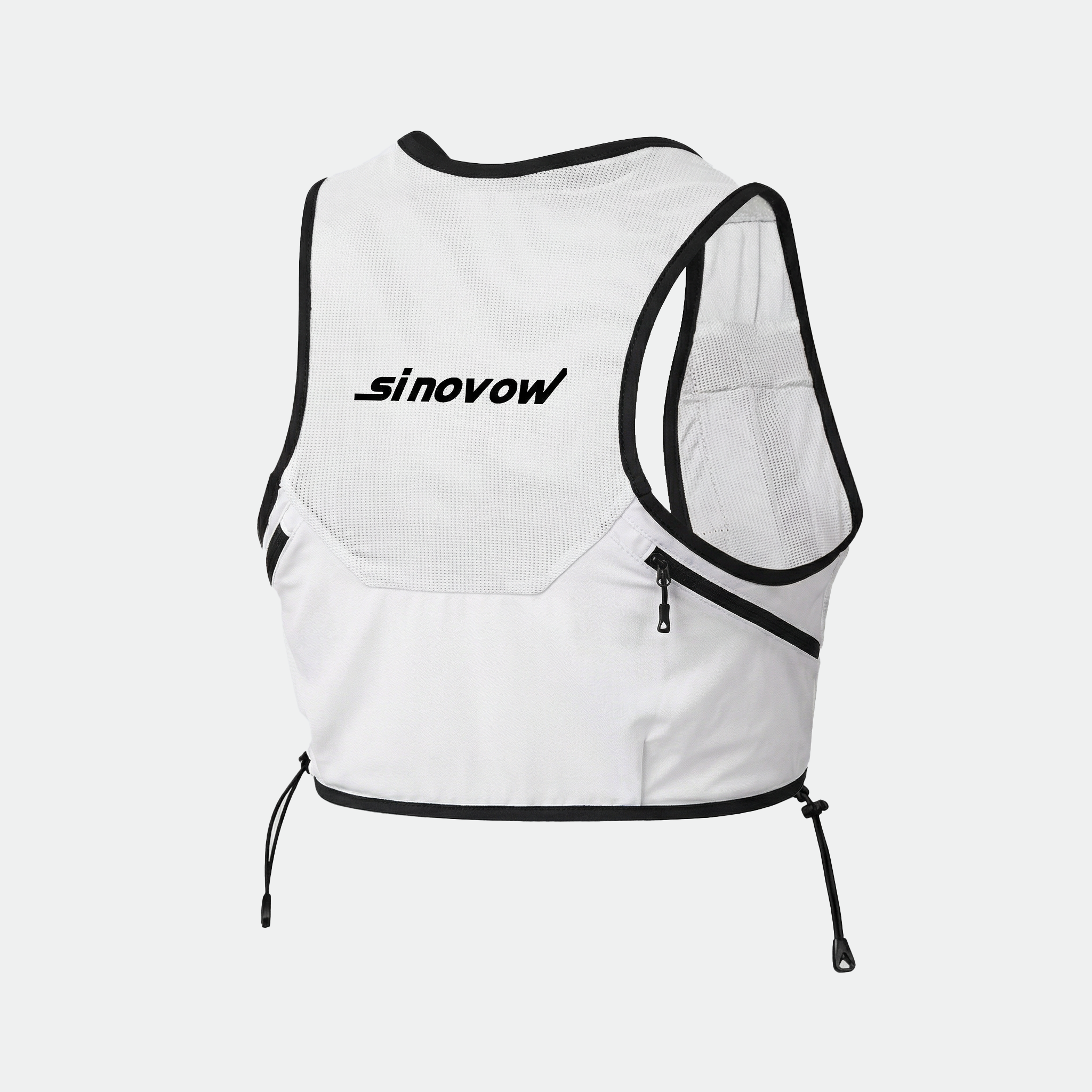 Running Vest with Hidden Zipper Pocket Safety Privacy Storage Sports Running Vest