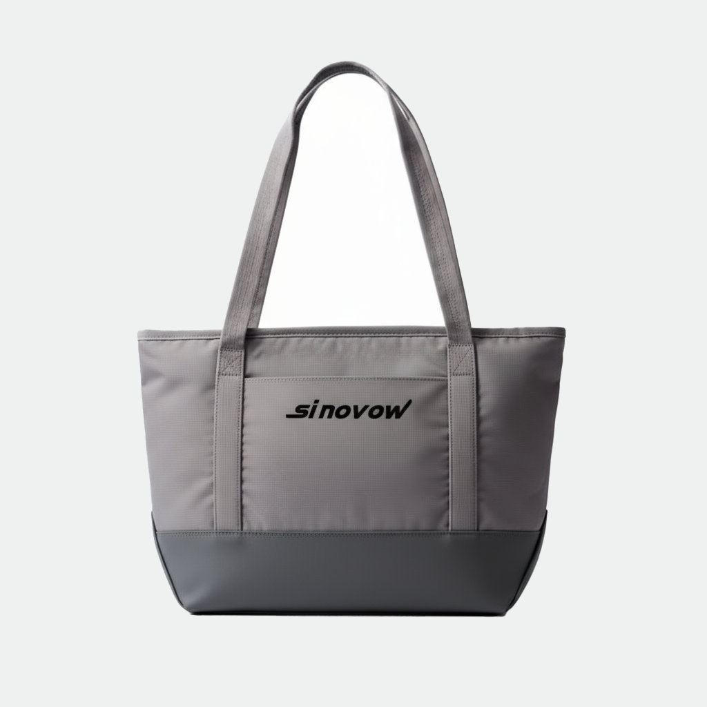 Water Repellent Tote Bag with Quick Access Front Pocket