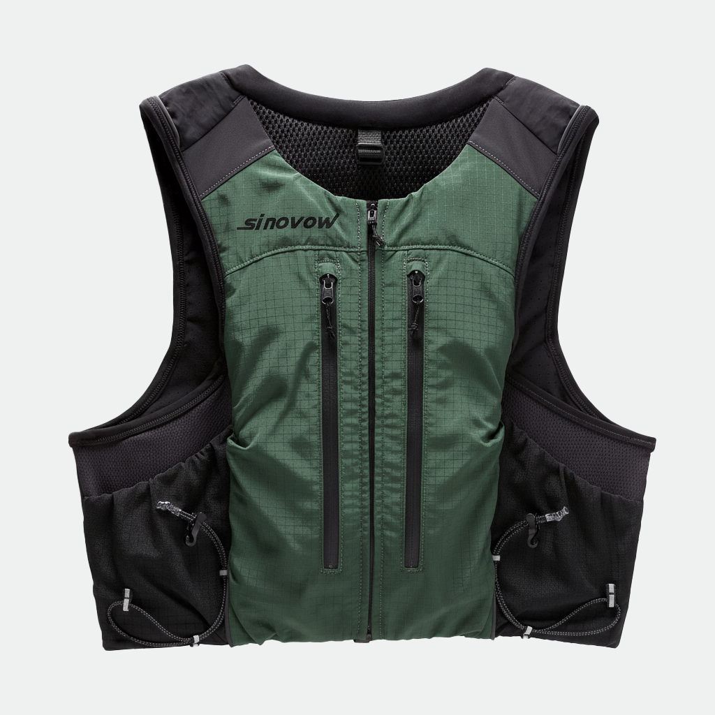 Lightweight Running Vest With Storage Pockets Outdoor Workout Vest