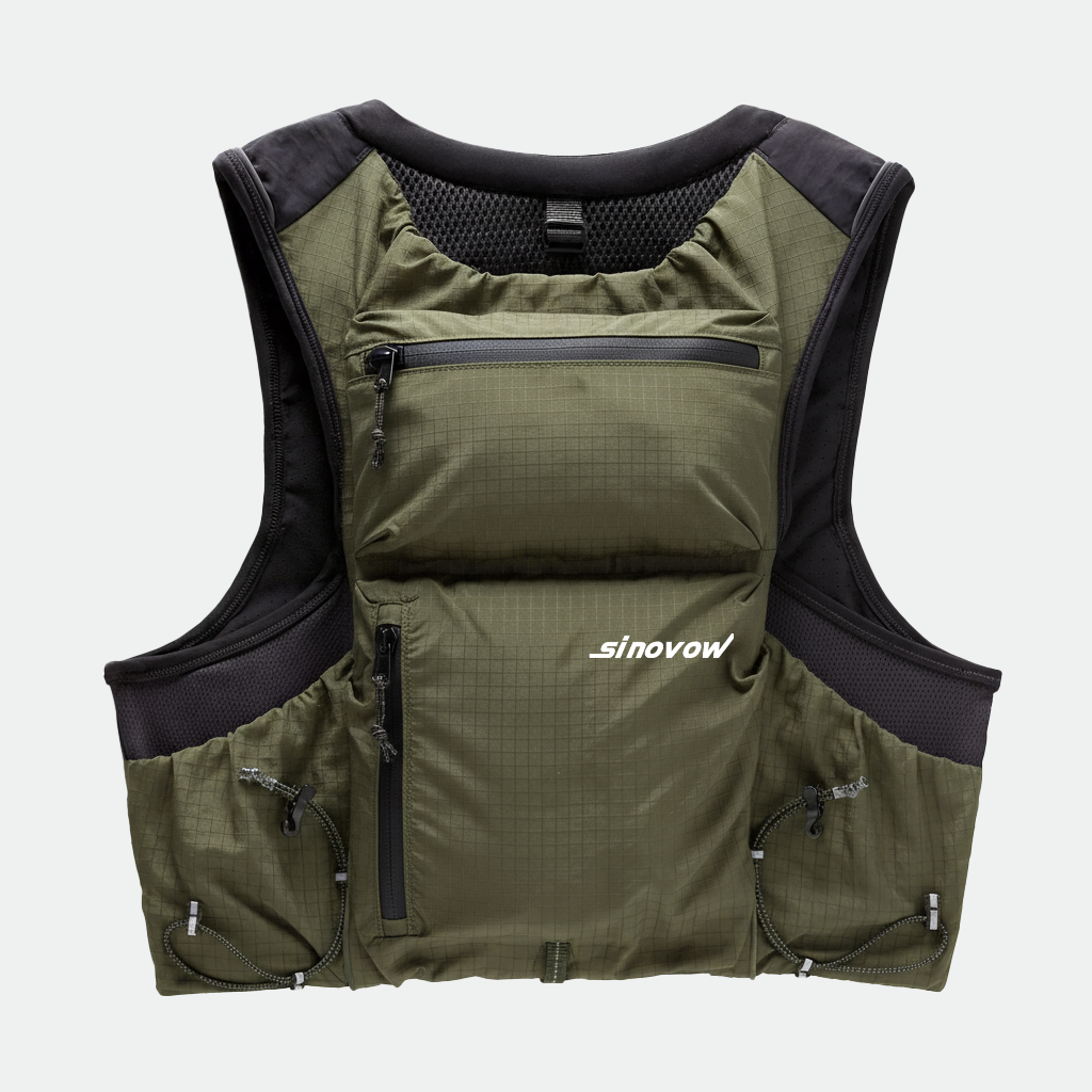 Minimalist Running Vest No Extra Decoration Pure Color Practical Running Vest