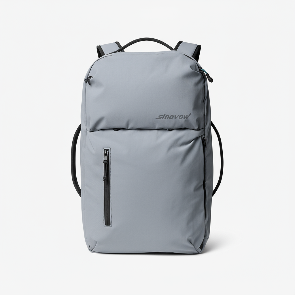 Premium-Laptop-Rucksack mit wasserabweisender Oberfläche und professionellem Erscheinungsbild
