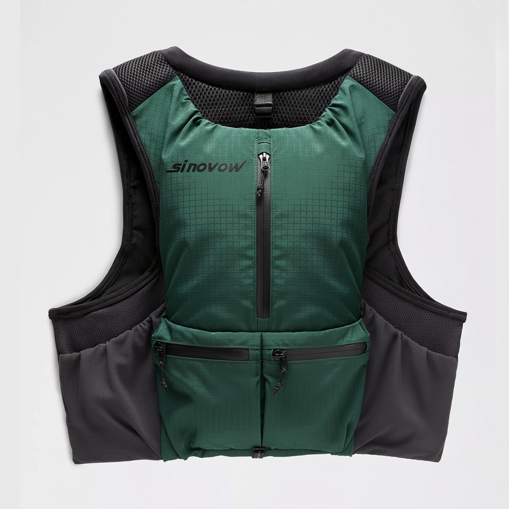 Trainingsweste fürs Laufen, dehnbarer Schnitt, atmungsaktiv, Outdoor-Athletikweste