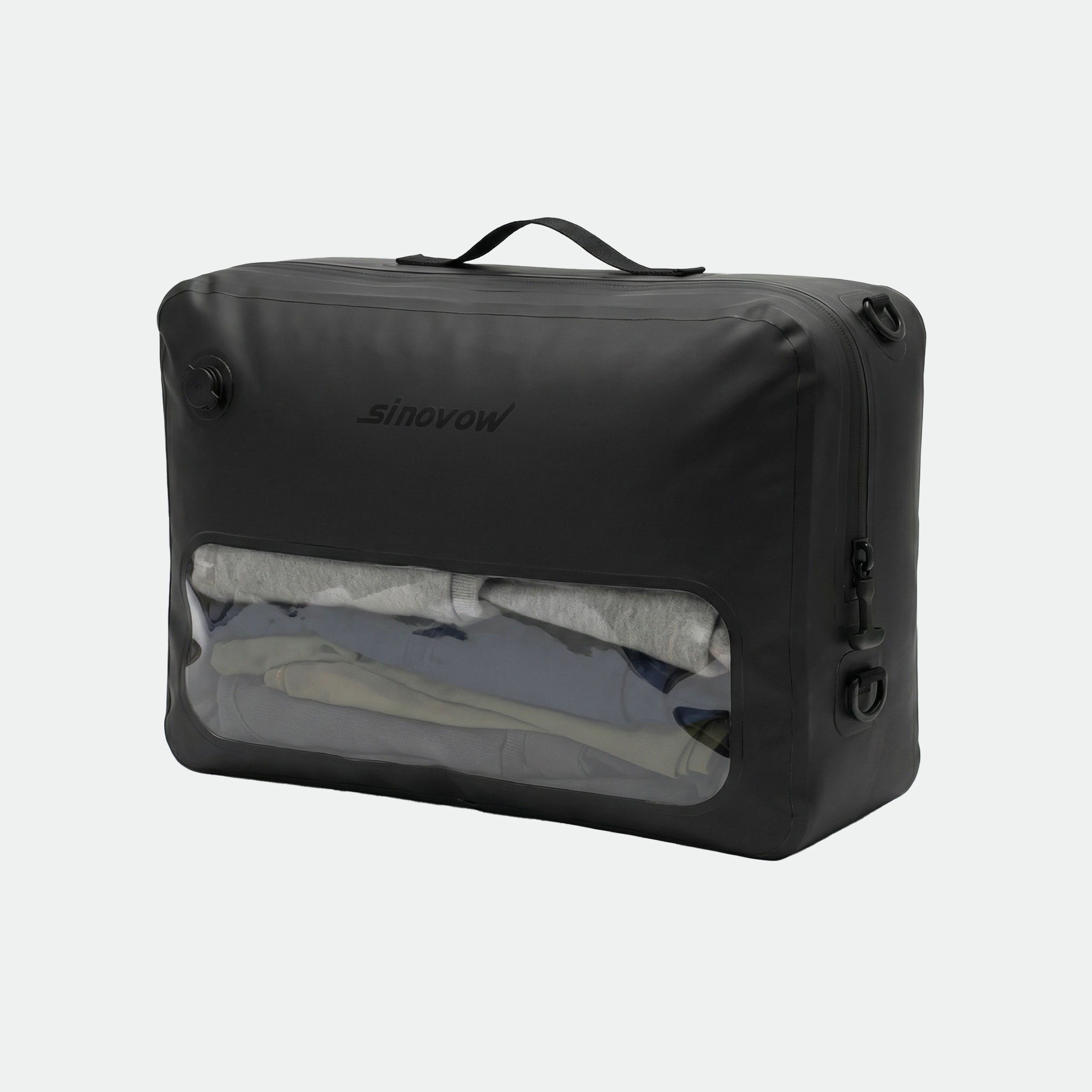 Foldable Waterproof Vacuum Compression Bags Space Saving Luggage Organizer for Clothes