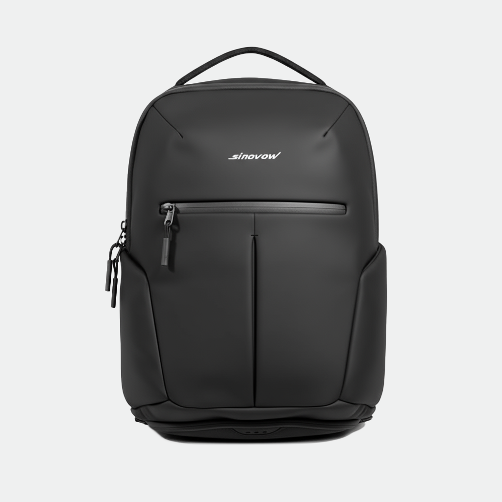 Executive Carry Laptop Backpack with Organized Compartments and Minimalist Design