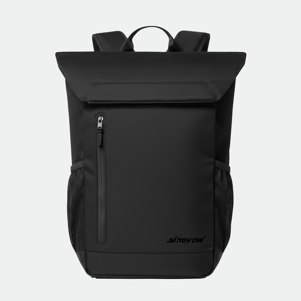Premium Black Backpack Stylish 15-Inch Laptop Bag for Commute, Business & Daily Carry