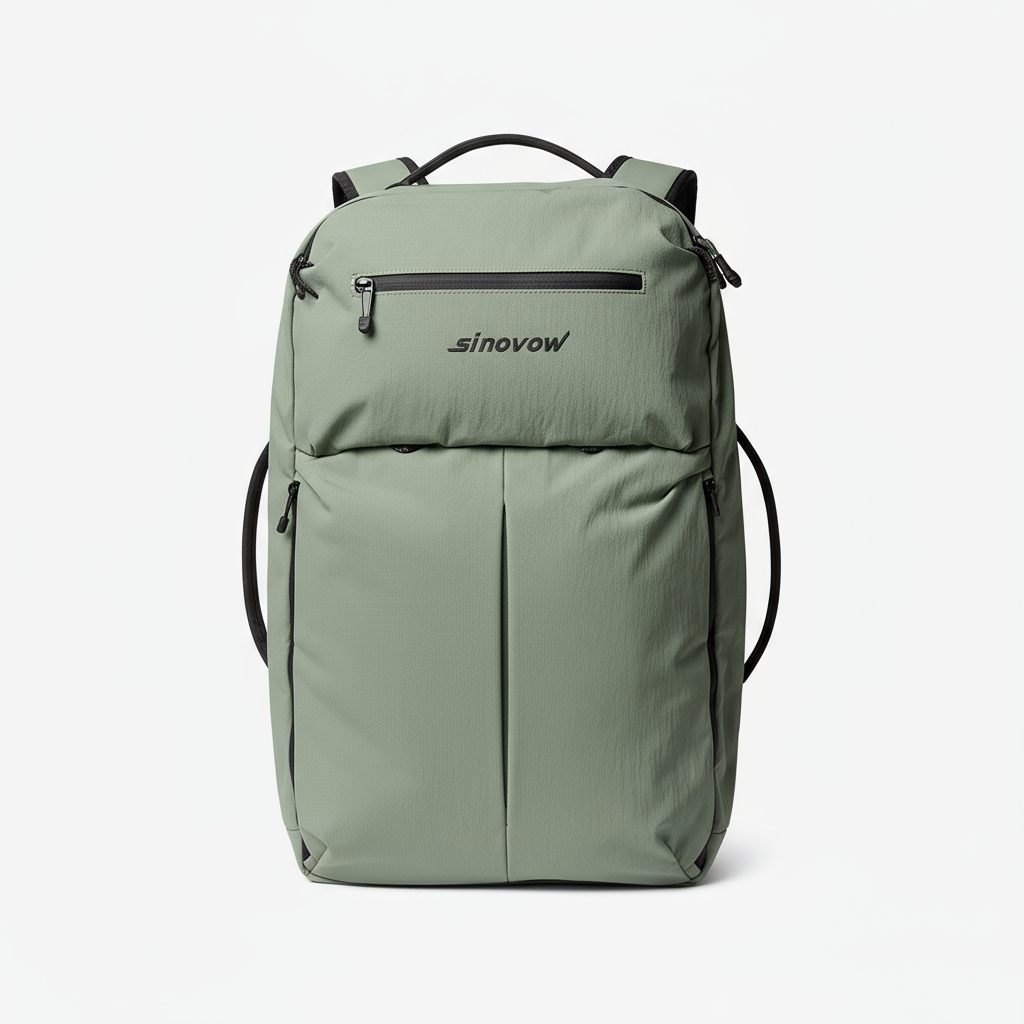 Modernes Business-Laptop-Rucksack mit großem Fassungsvermögen und technischer Organisation für Aufbewahrung