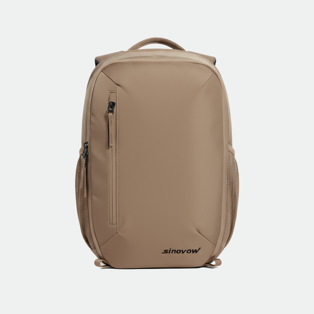 Business Laptop Backpack with Water-Resistant Fabric and Secure Storage Design