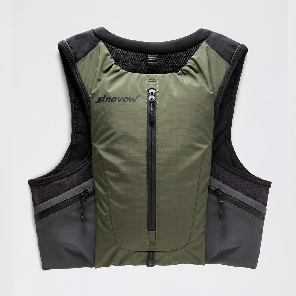 Běžecký vest pro outdoorové dobrodružství, lehký a dýchavý sportovní vest