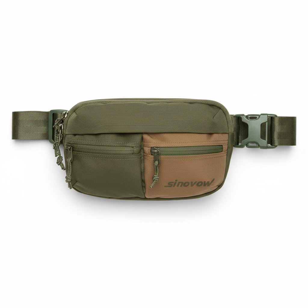 Kompakte Brusttasche für den täglichen Pendelverkehr mit Diebstahlschutzfach
