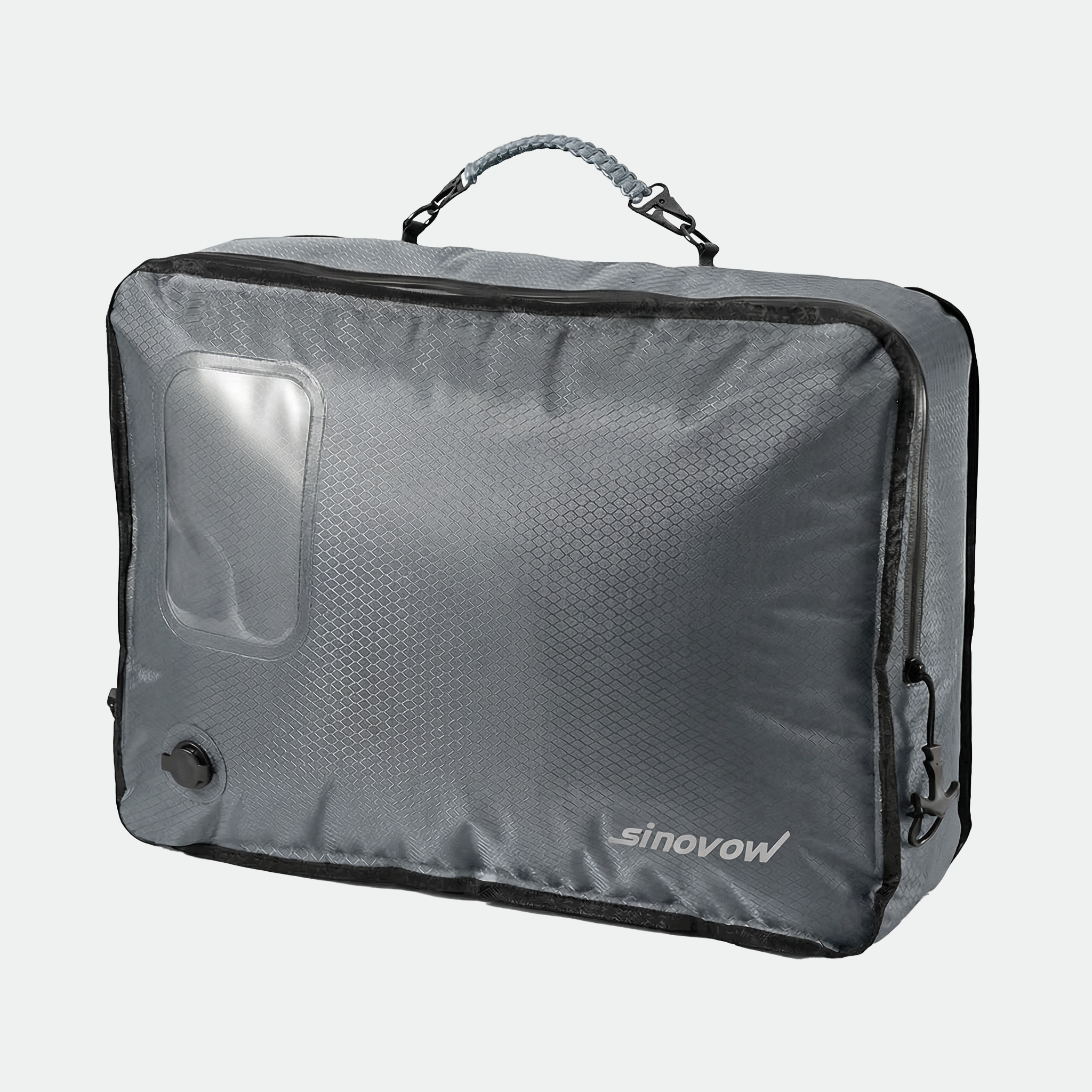 Vakuumversiegelte Reise-Kompressionstasche, wasserdichter Trocken-Packwürfel für Kleidung und Ausrüstung