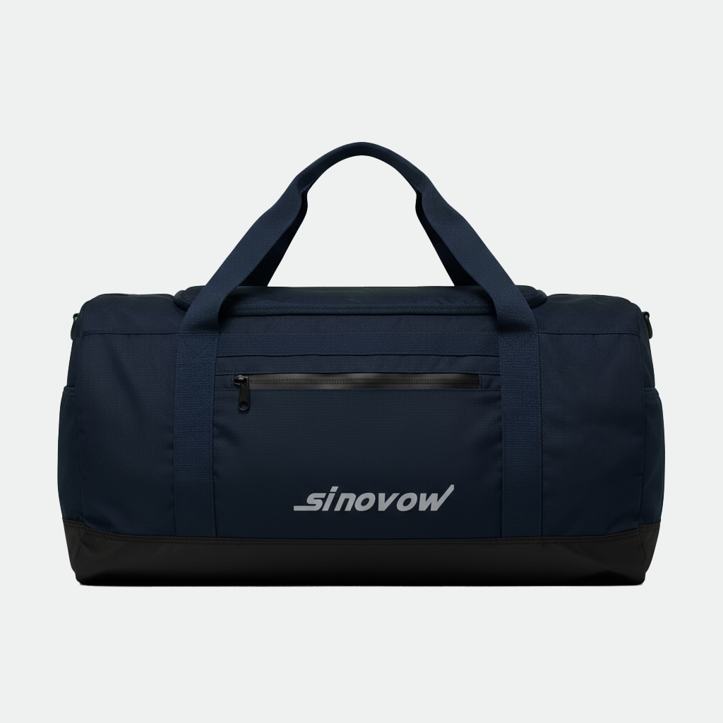 Royal Blue Ripstop Travel Holdall with Rear Concealed Pocket