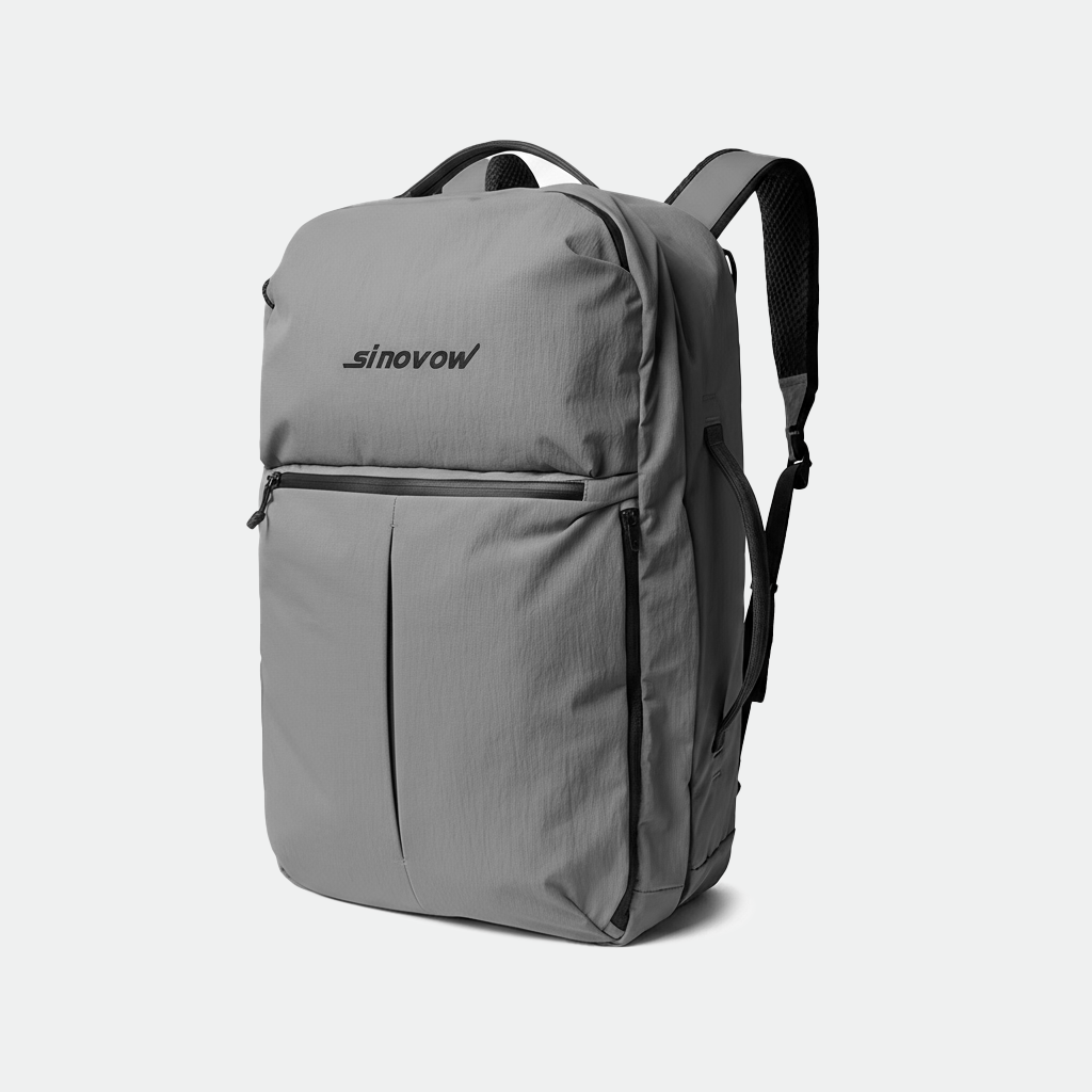 Urban Business Travel Backpack with Reinforced Bottom and Laptop Sleeve