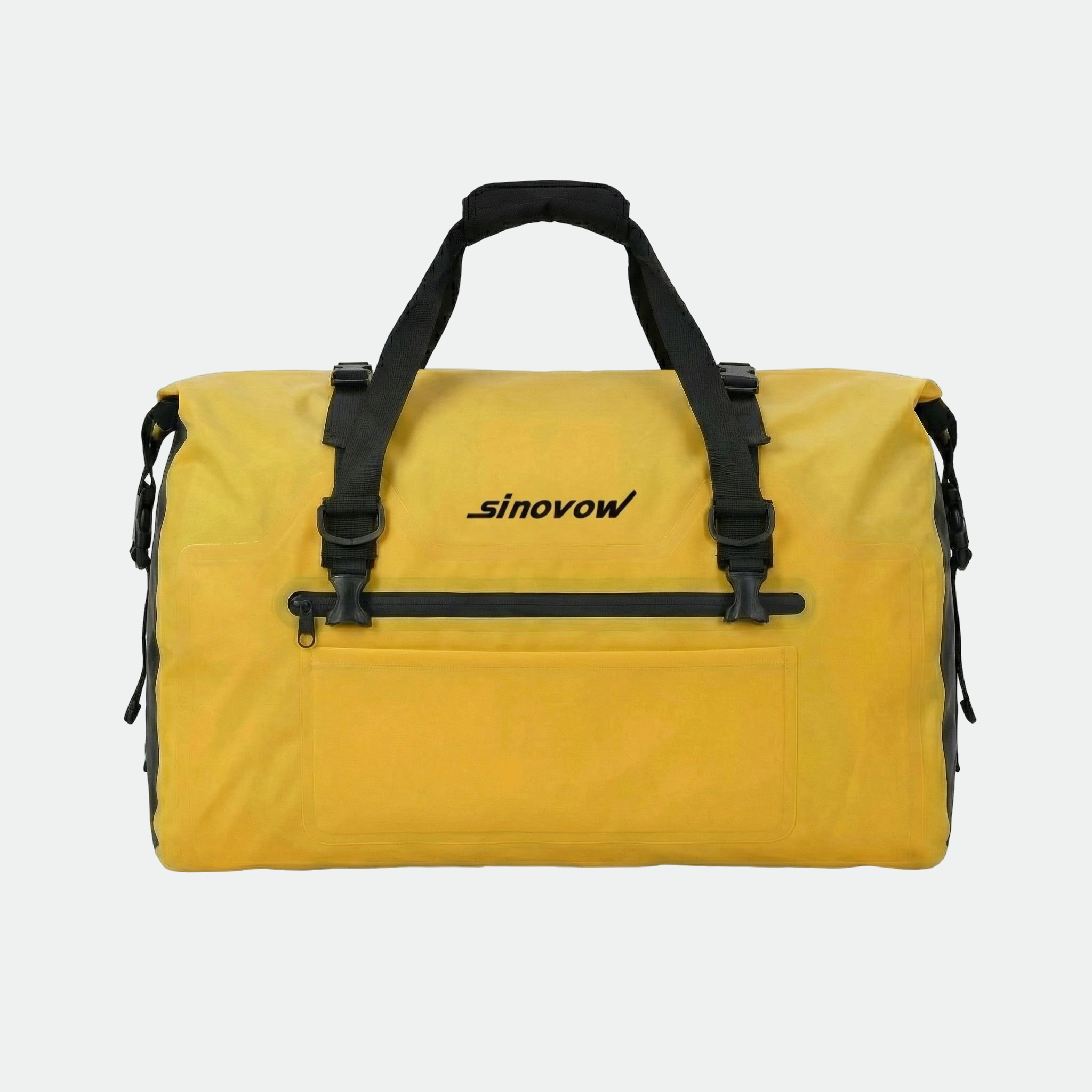 Sunset 500D PVC Waterproof Duffel with Black Outer Bands
