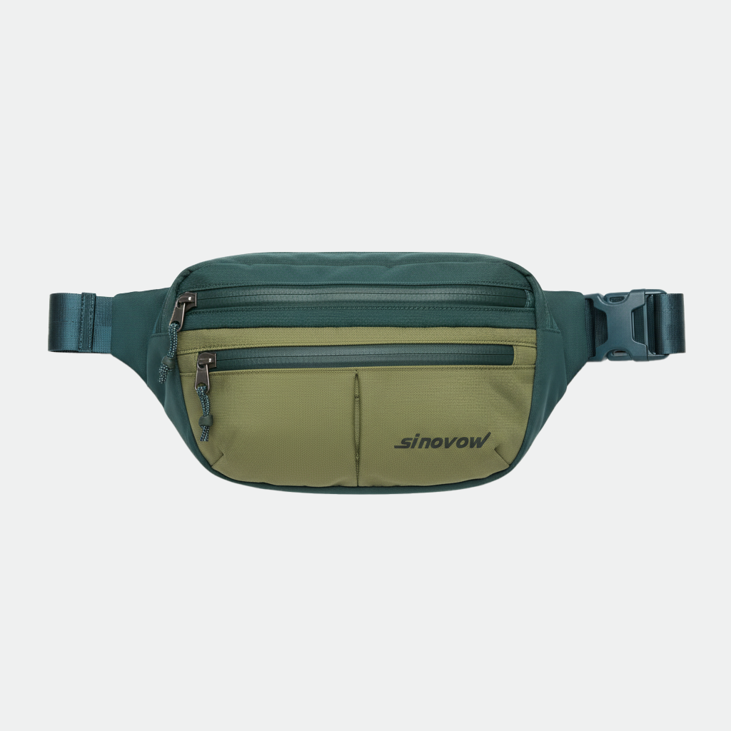 Dual-Tone Everyday Pouch with Rear Concealed Stash