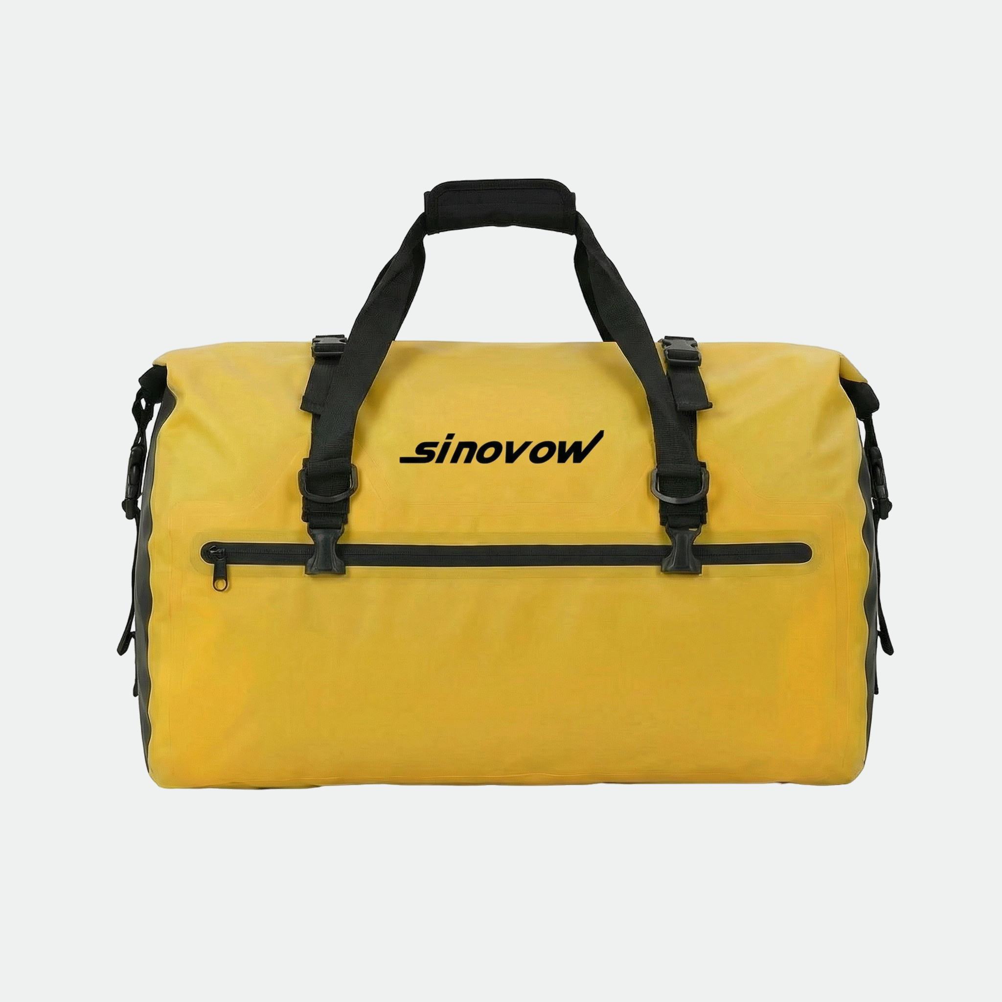 Amber 500D PVC Waterproof Duffel with Black Side Rails