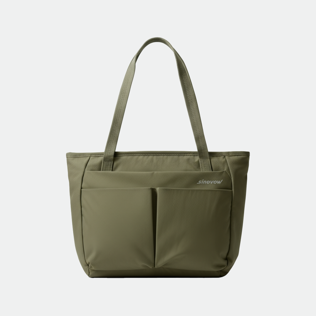 Work and School Tote Bag with Laptop Sleeve and Secure Pockets