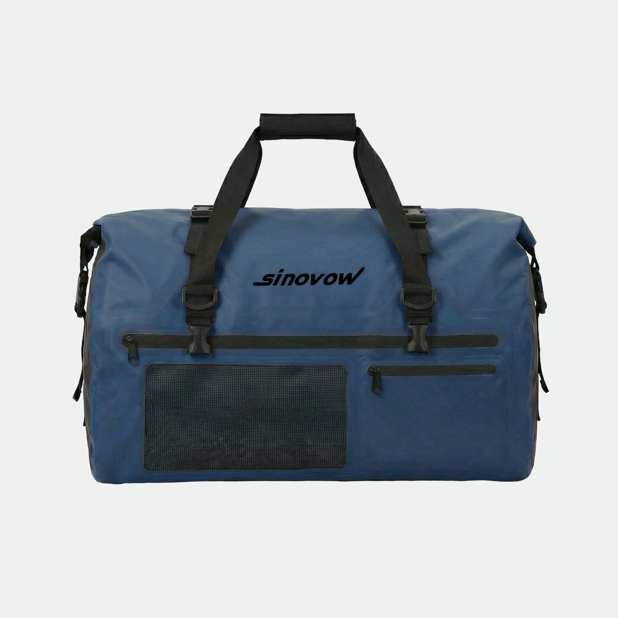Sapphire 500D PVC Waterproof Duffel with Black Edge Rails