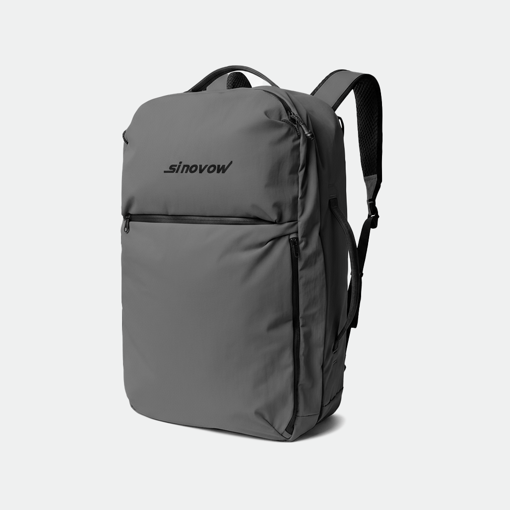 Professional Commuter Backpack with Breathable Back Padding and Tech Storage