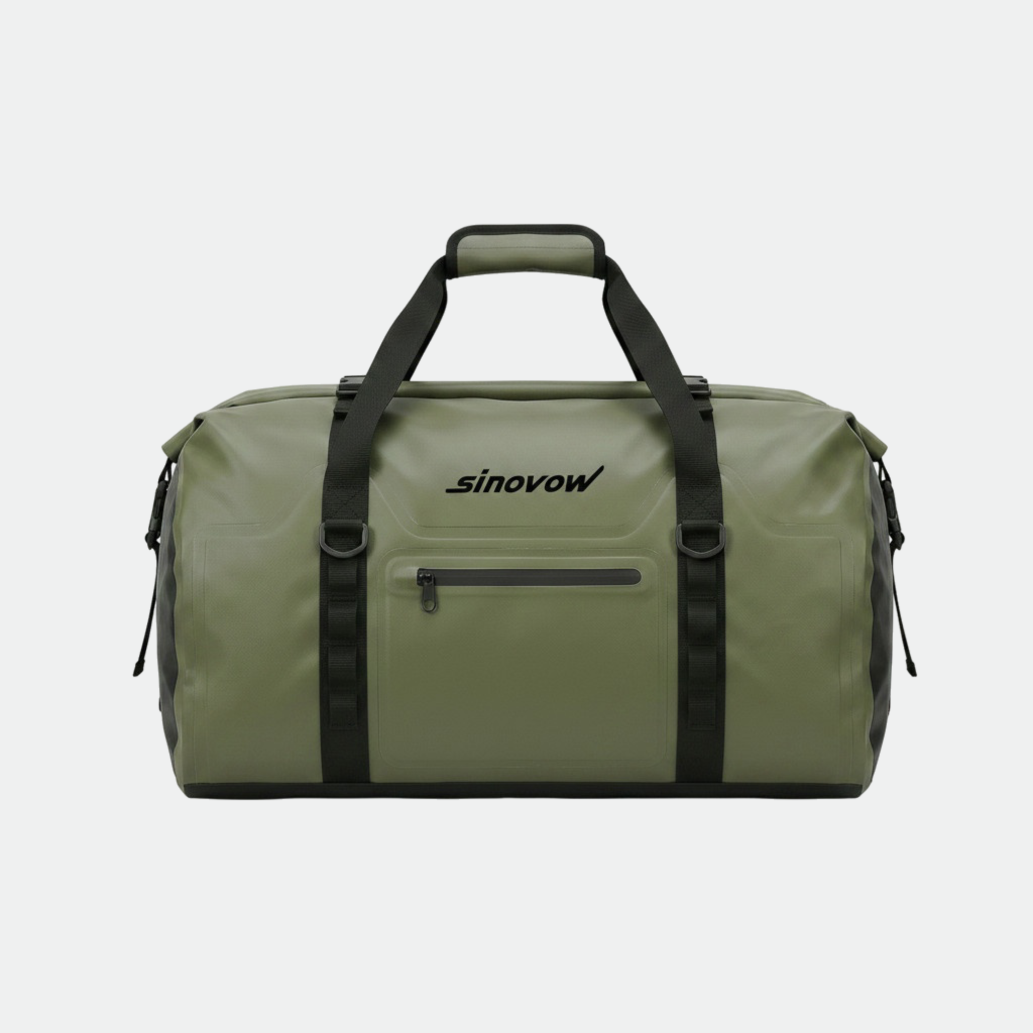Forest 500D PVC Waterproof Duffel with Black Side Walls