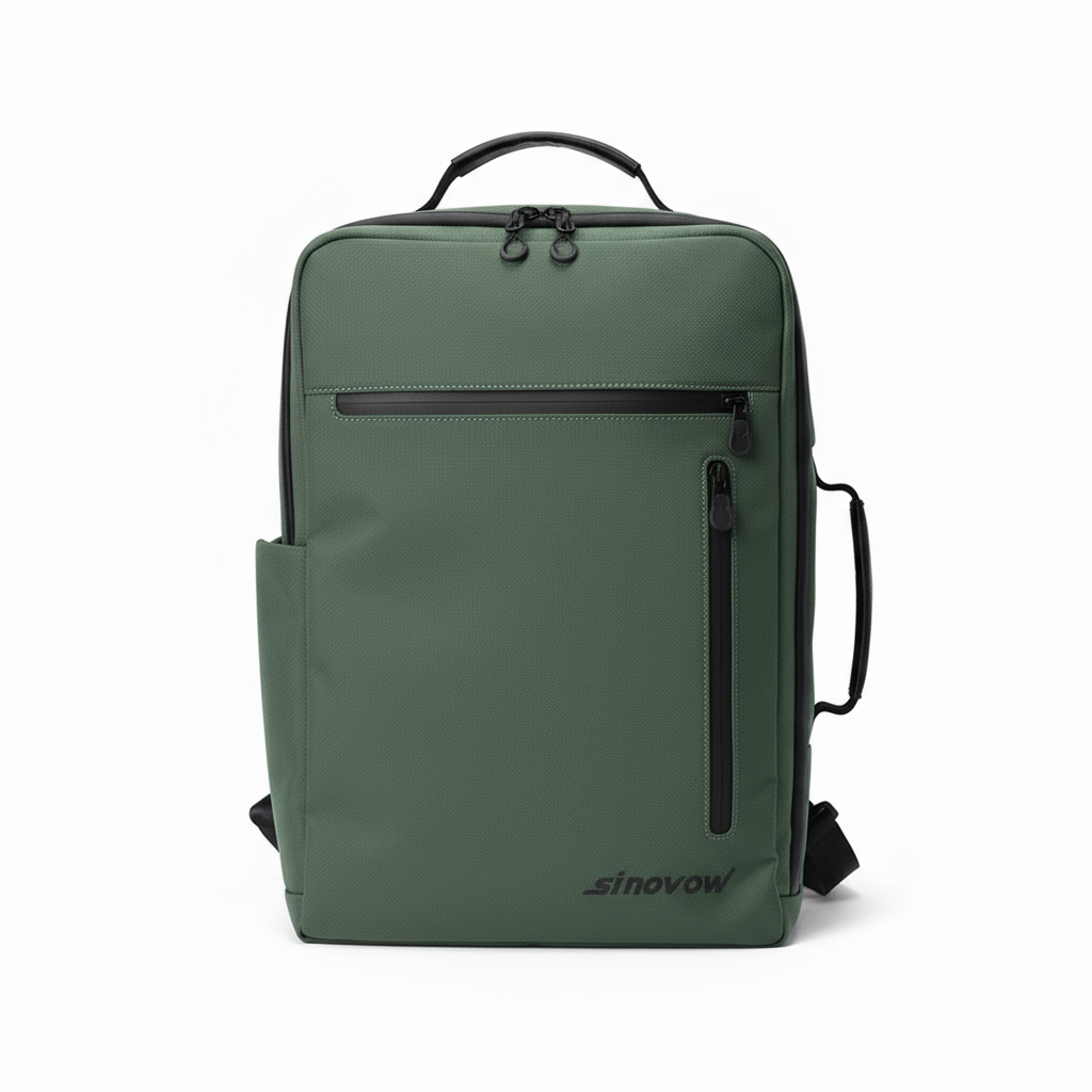 Premium-Stadt-Geschäfts-Rucksack mit breit zugänglichem Laptop-Fach