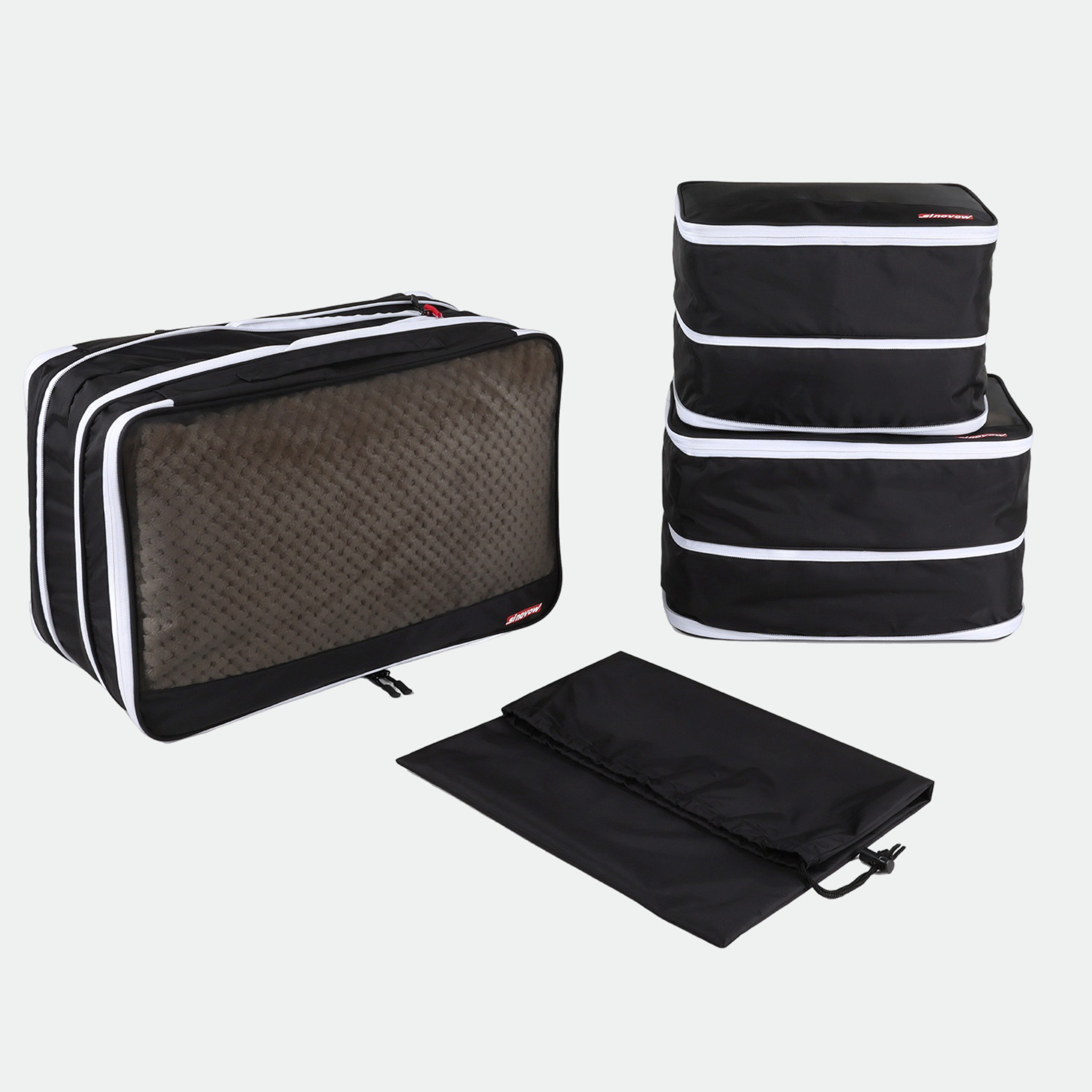 Travel Packing Cubes For Carry On Suitcases 4-piece