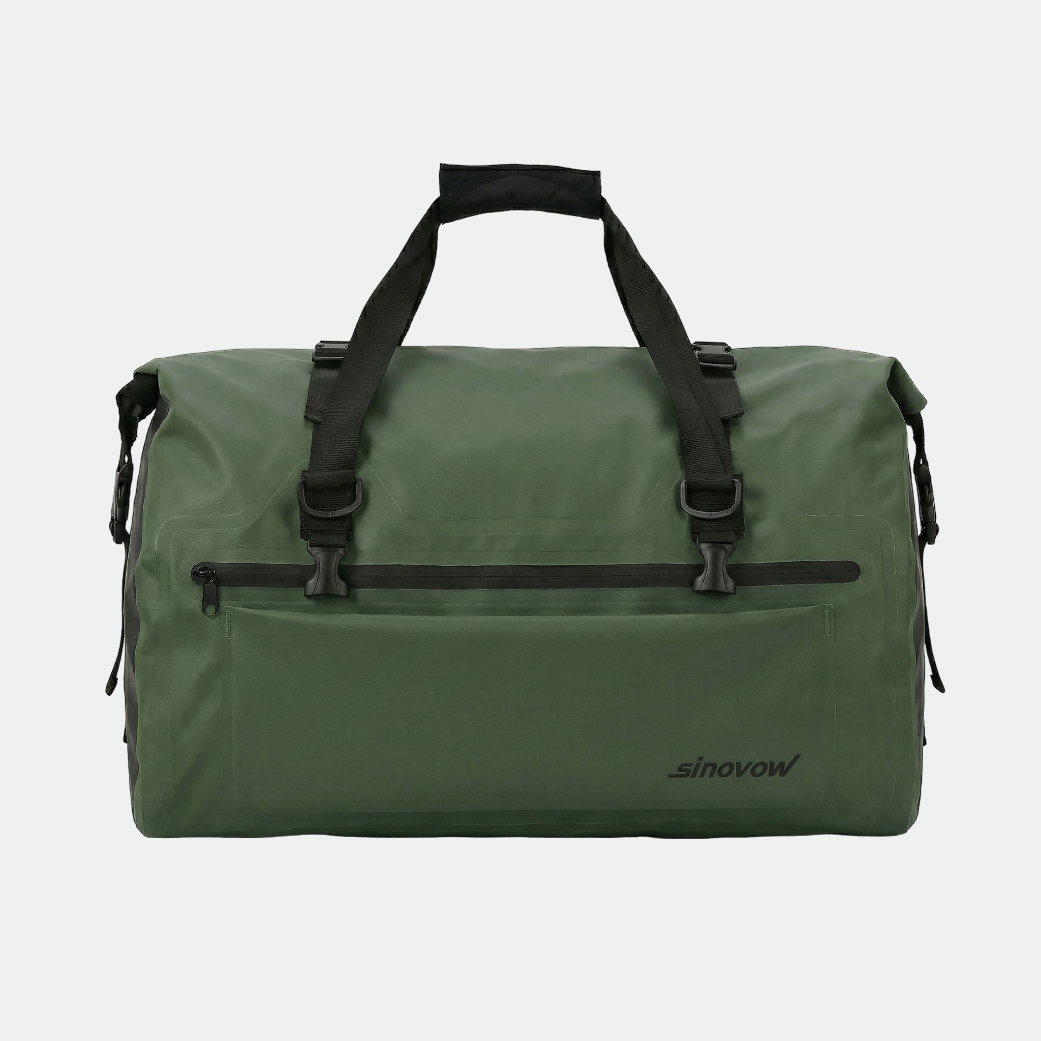 Grass Green 500D PVC Waterproof Gear Bag with Black Trim