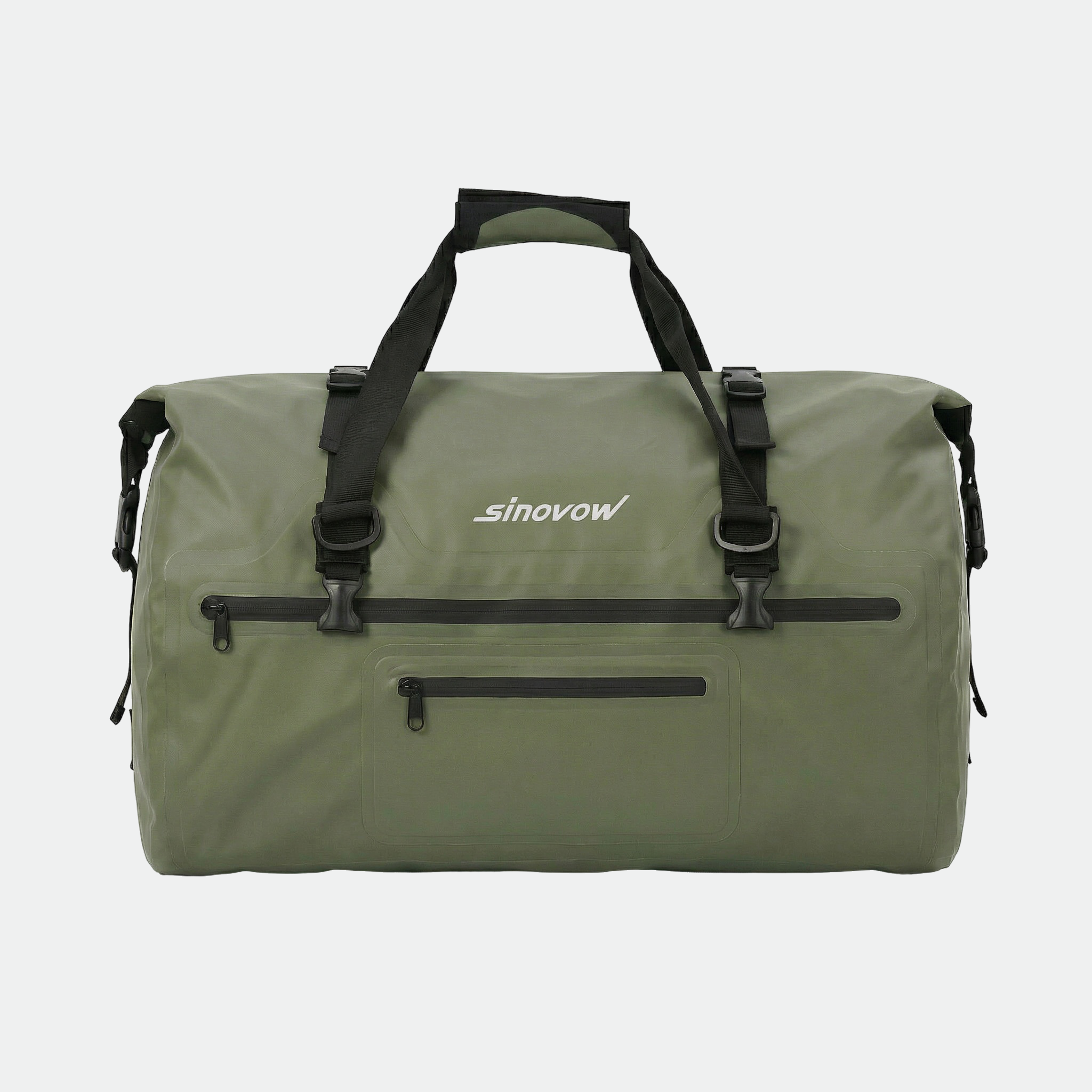 Green 500D PVC Waterproof Duffel Bag