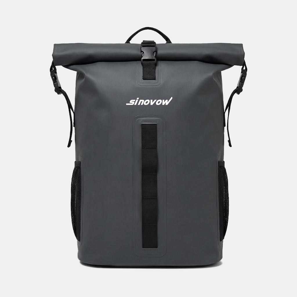 Robuster wasserdichter Rolltop-Rucksack für Klettern und Bootsfahrten