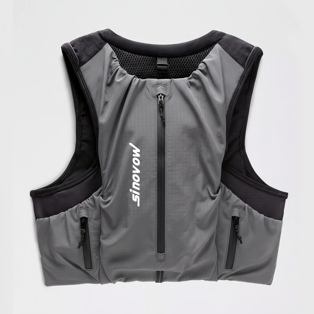 Lauf-Hydratationsweste mit großem Stauraum für Wasser, Outdoor-Laufweste für Cross-Country-Läufe