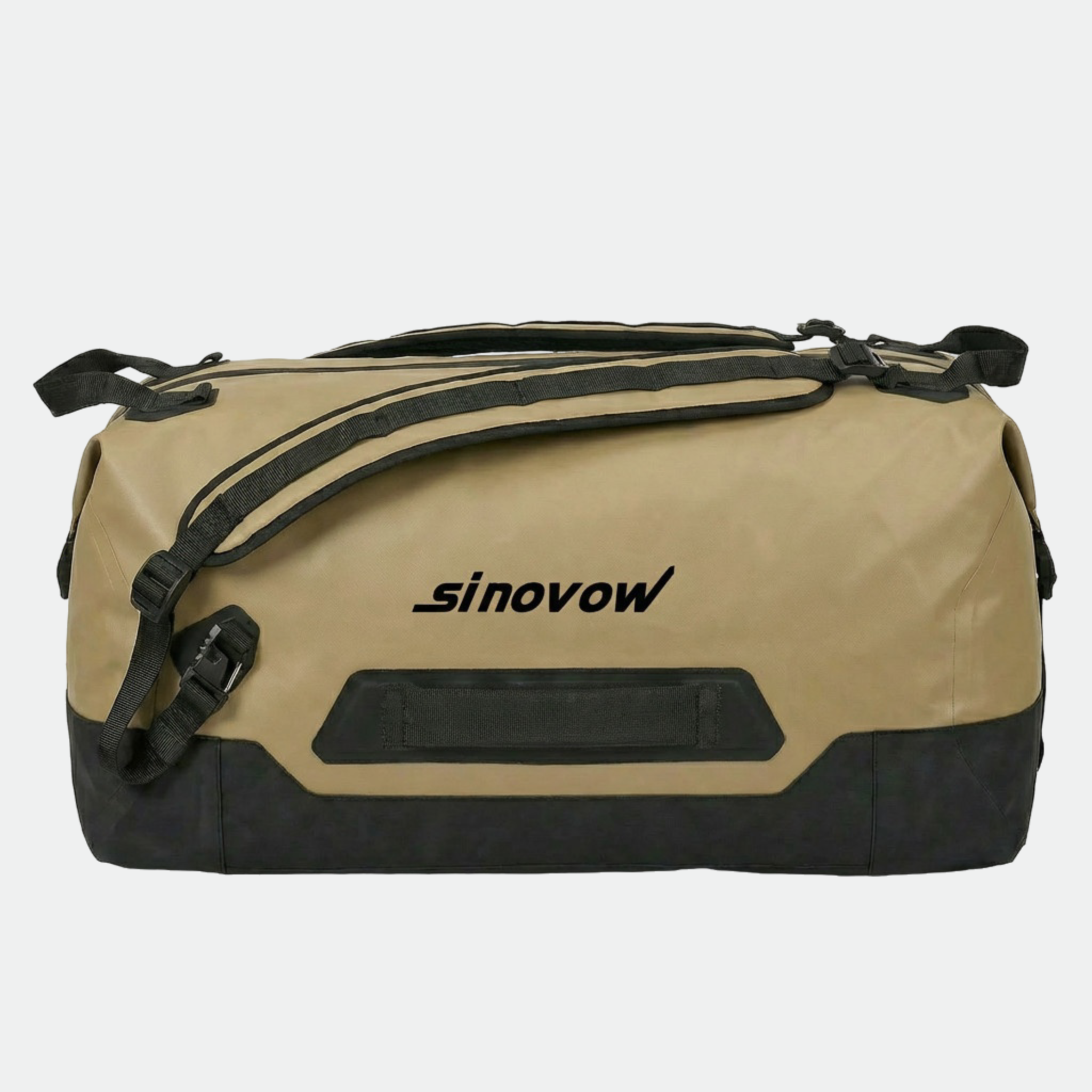 Chestnut 840D Nylon Dual-TPU Duffel with Black Bottom Strip