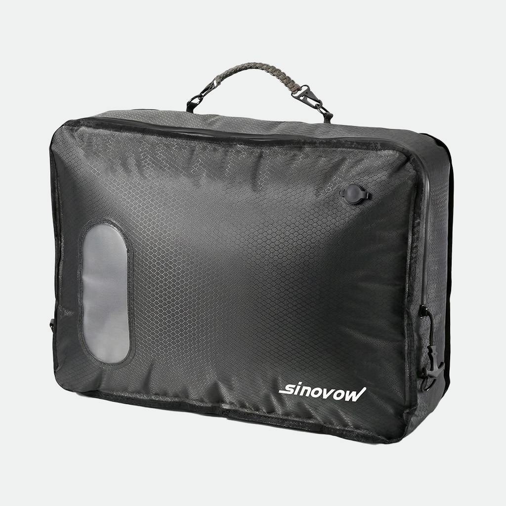 Vakuum-Kompressions-Packwürfel, wasserdige Gepäck-Organisier-Tasche für Reisen