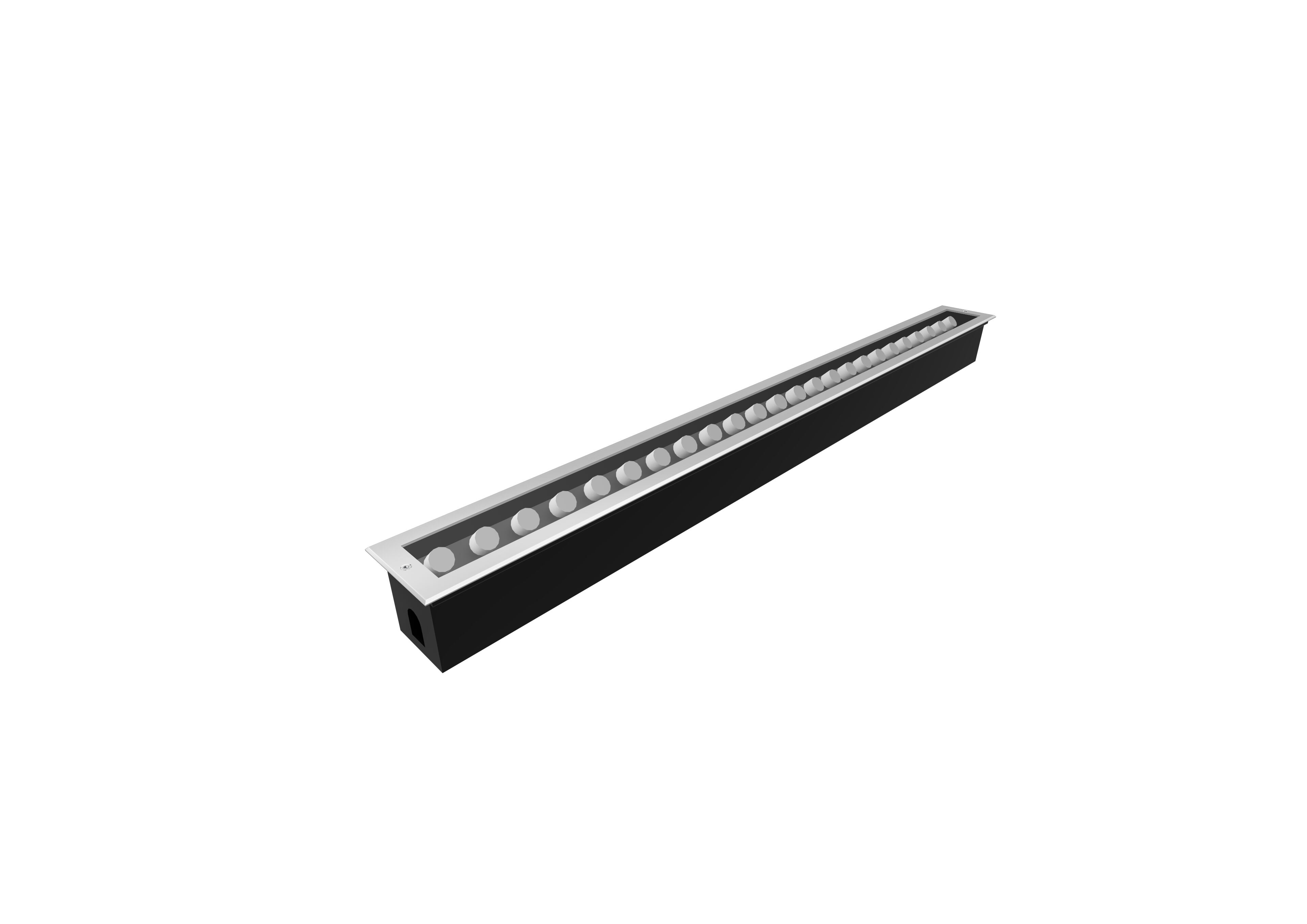 LinearGlow Abgeflachte polarisierte weiß