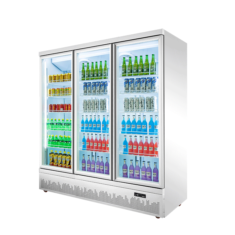 Beverage Refrigerator(Bottom Mount Compressor)（3 Doors）