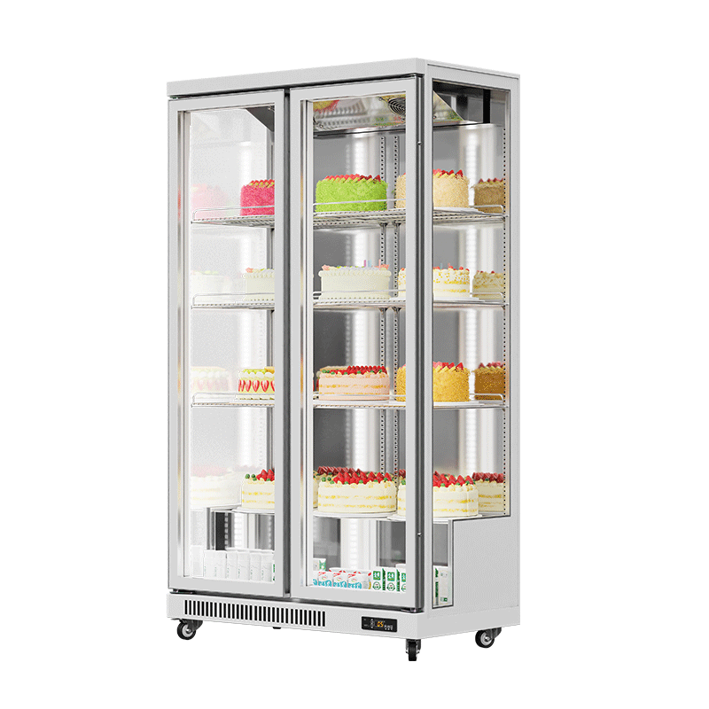 Bakery Display Chiller (3 Side Display, Rearmounted Compressor)（2 Doors）