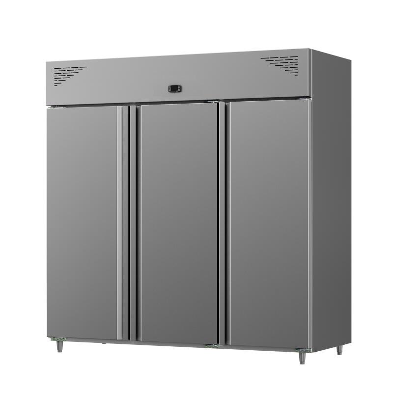 Stainless Steel Upright Kitchen Freezer（3 Doors）