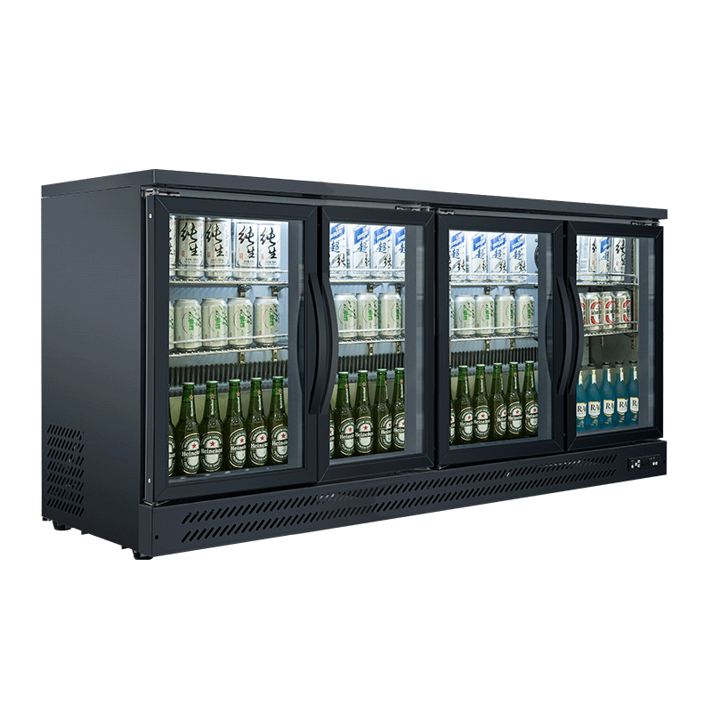 Back Bar Cooler (Swing Door)（4 Doors）