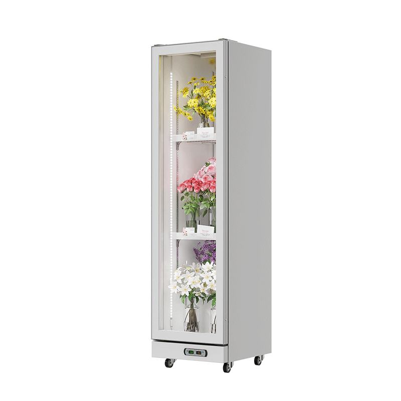 Floral Cooler White (Rearmounted Compressor)（1 Door）