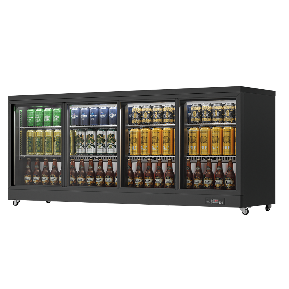 Back Bar Cooler (Sliding Door)