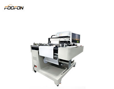 Foofon Mesin Printer Label Otomatis Berkualitas Tinggi Desain Baru Printer Digital Single Pass Roll To Roll Printer