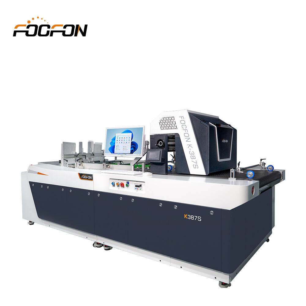 Foofon Harga Pabrik Mesin Cetak Kotak Karton One Pass Printer Kotak Digital Mesin Cetak Karton Berkualitas Tinggi Printer Single Pass