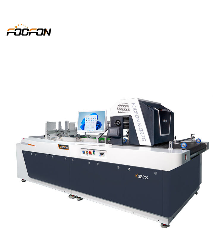 Foofon Factory Price One Pass Carton Box Printing Machine Digital Box Printer High Quality Cardboard Printing Machine Single Pass Printer