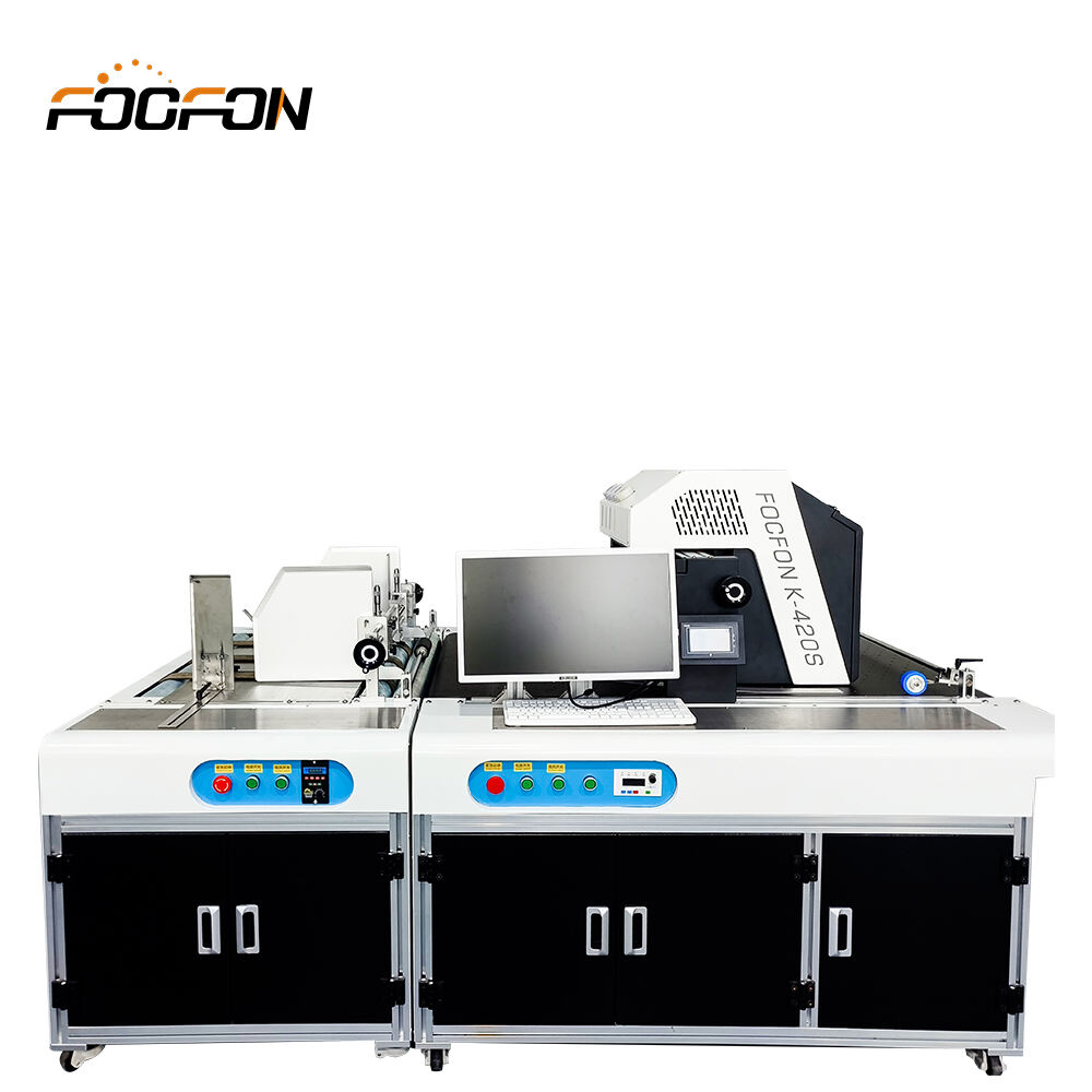 Foofon Factory Price One Pass Carton Box Printing Machine Digital Box Printer High Quality Cardboard Printing Machine Single Pass Printer