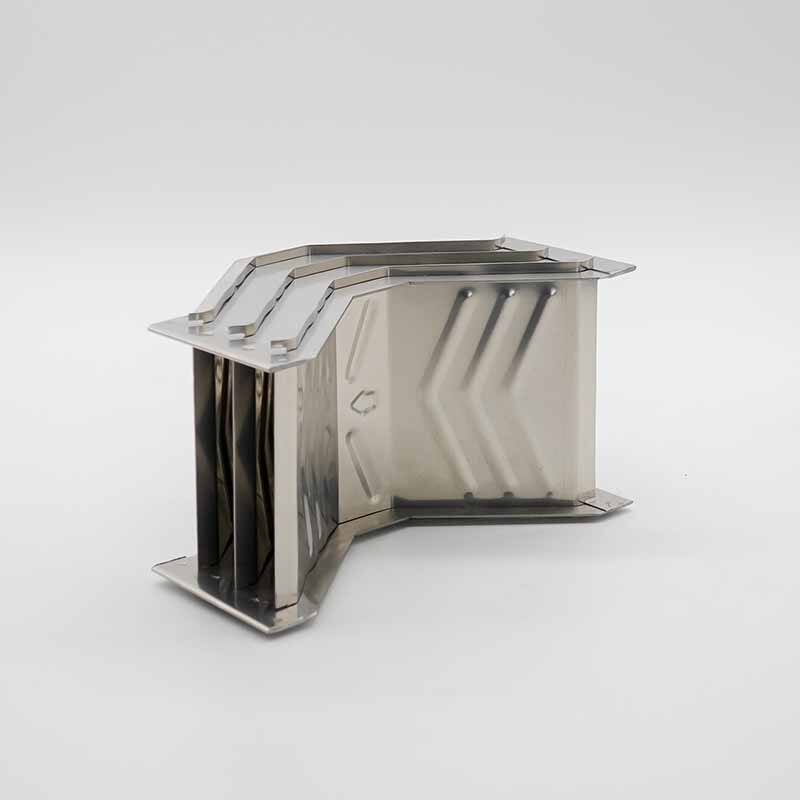 Vane type mist eliminator for scrubber