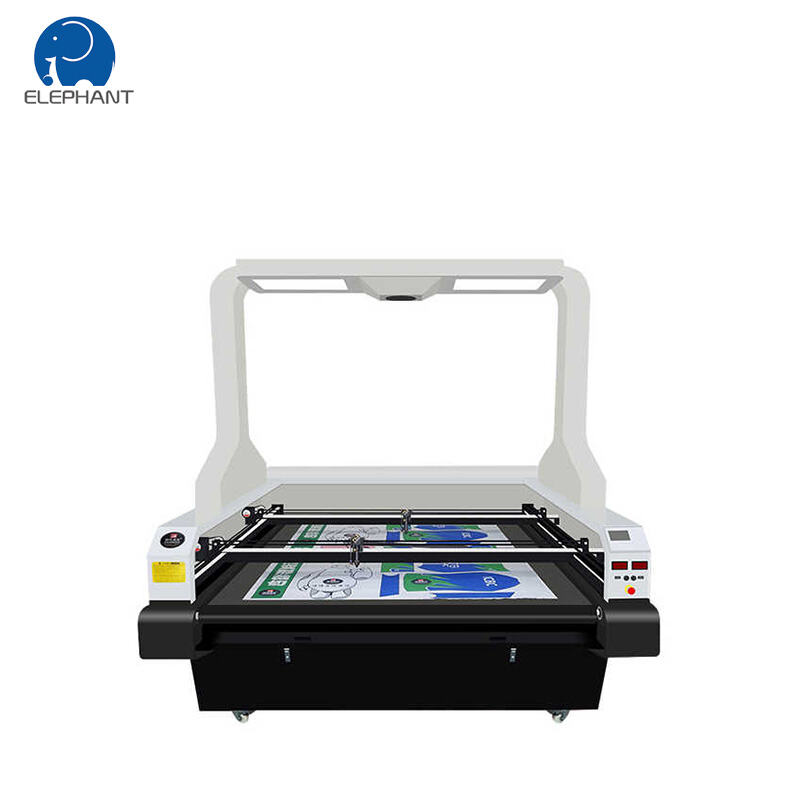 Mesin Pemotong Laser Custom – Pemotong Tekstil dengan Sistem Kamera dan Pengumpanan Otomatis OEM/ODM