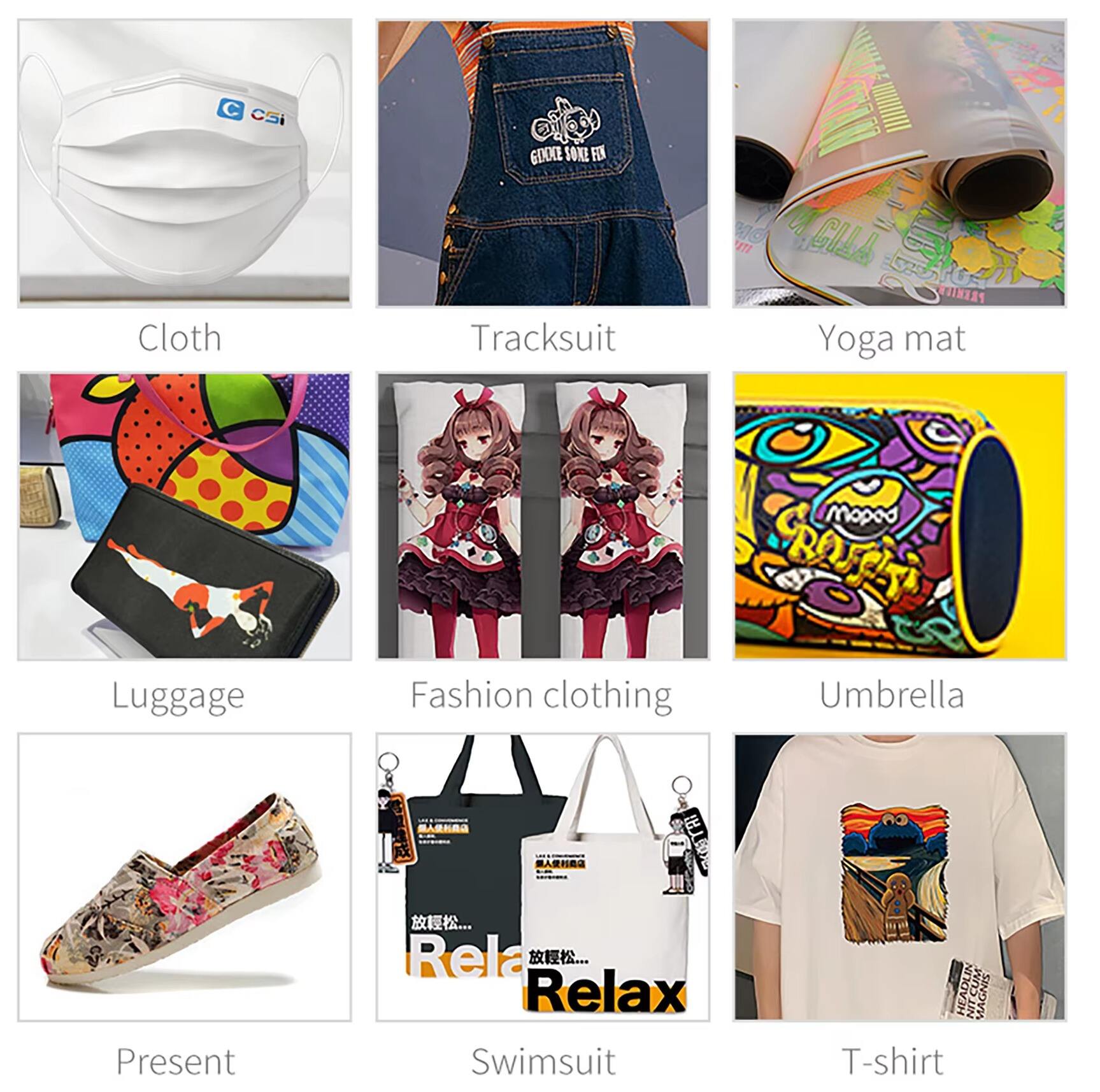 CSI DTF Printer's Ink for Epson Printer Head L1800 XP60 I3200 T-Shirt Printing factory