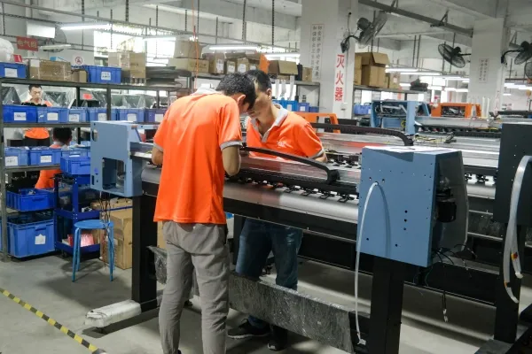 Equipment Staging Area