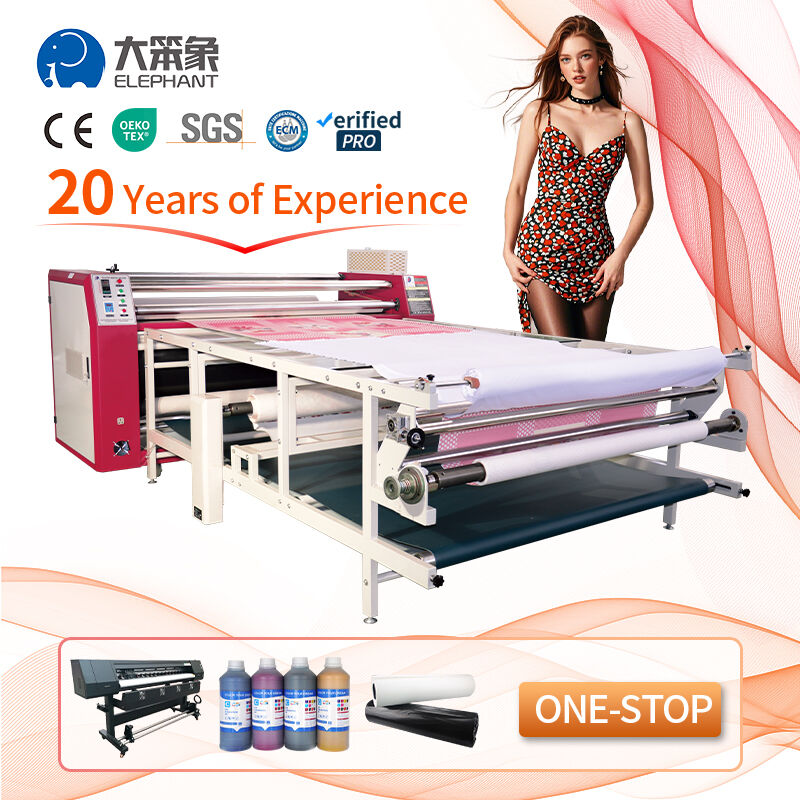 Automatyczna maszyna do prasowania termicznego – niestandardowa kalandra do prasowania tkanin i tekstyliów