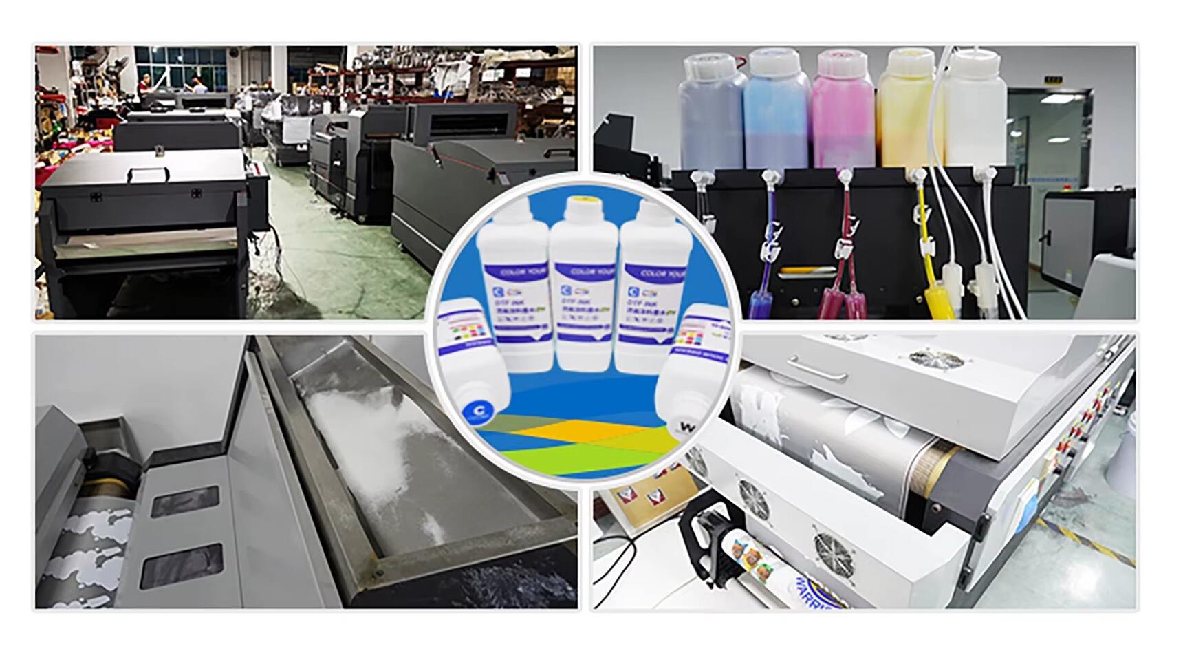 CSI DTF Printers Ink Which Is DTF Ink for I1800/I3200/4720/1805 supplier