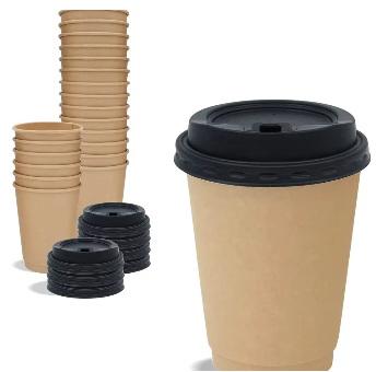 Bicchieri di carta biodegradabili con valore sostenibile per i marchi di bevande